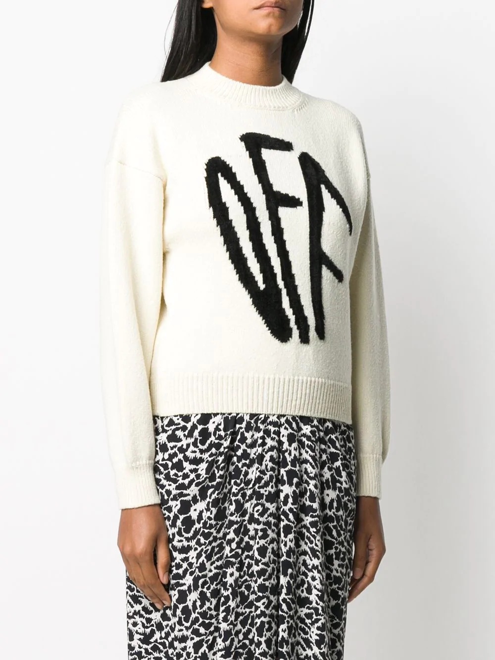 Graffiti crew-neck jumper - 3