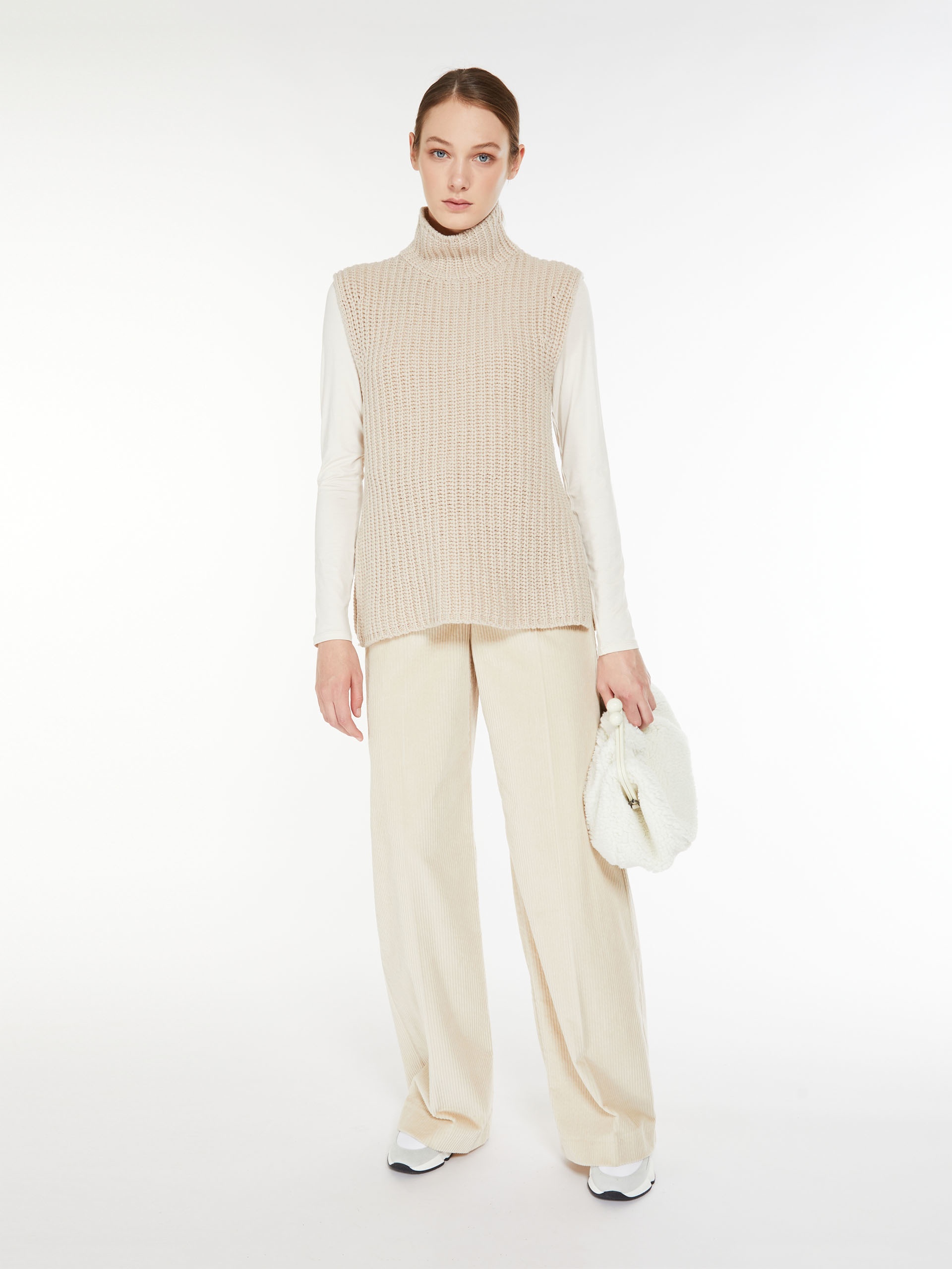 TOANO Carded wool gilet - 2