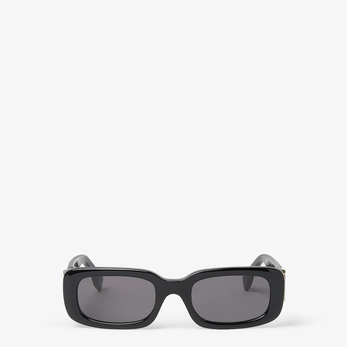 FF Diamonds Low bridge fit black acetate sunglasses - 1