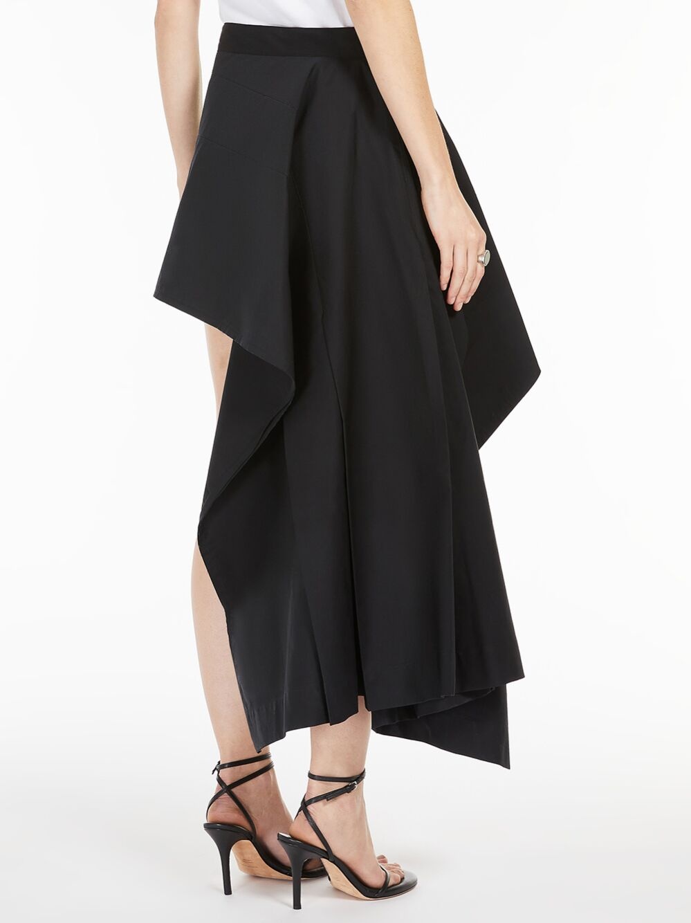 Short asymmetric skirt - 4