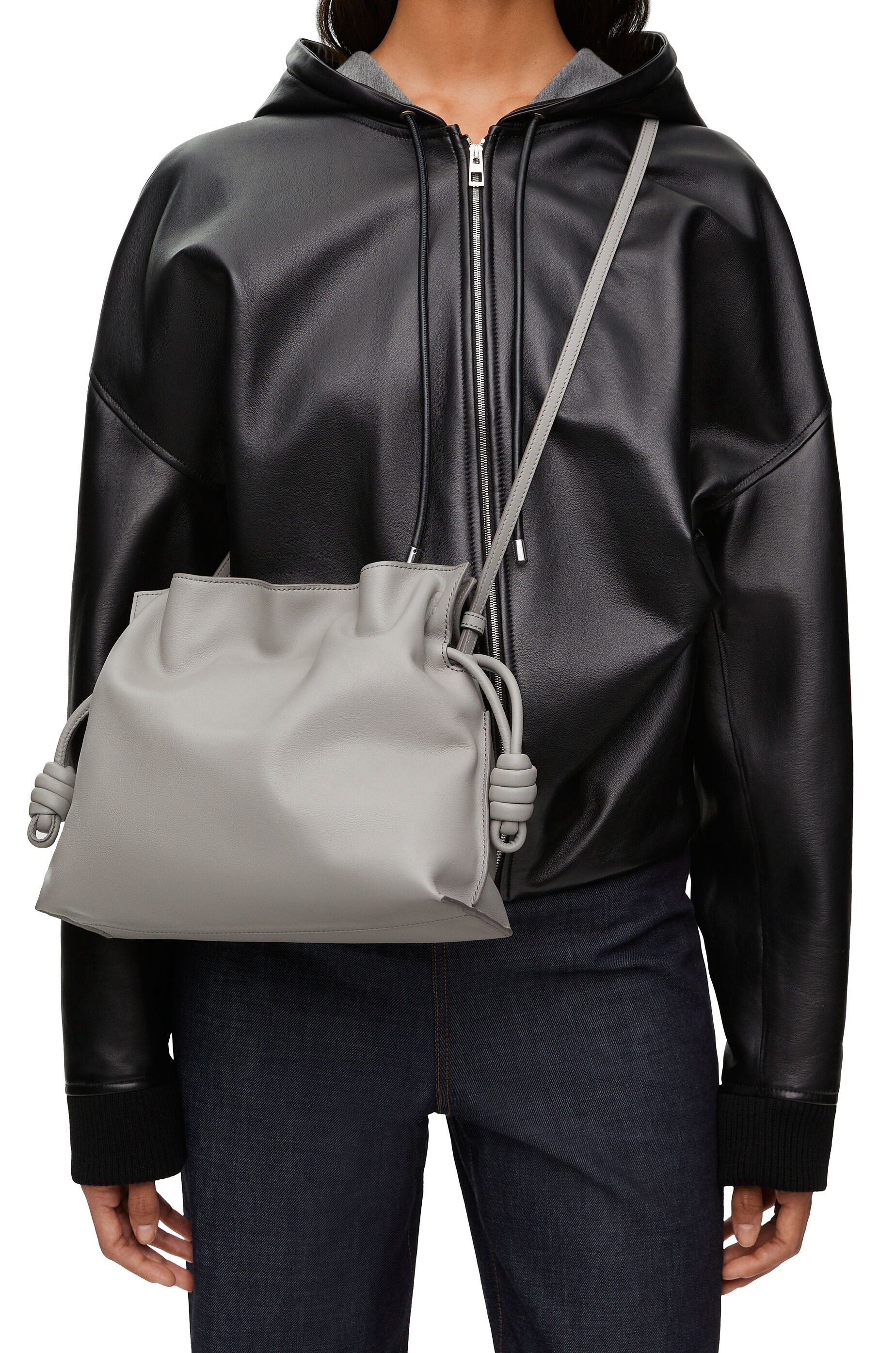 Flamenco clutch in nappa calfskin - 3