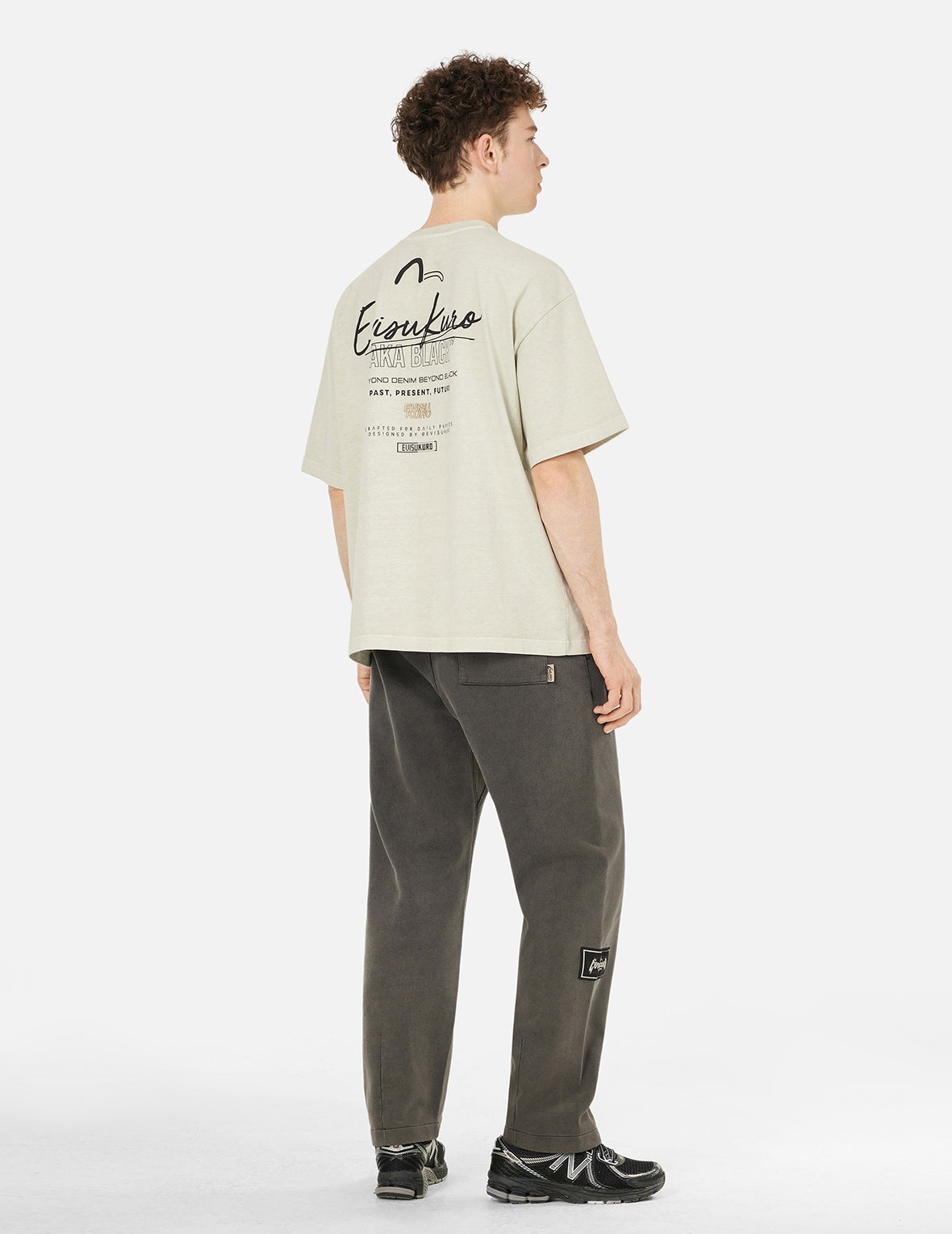 Heavy Washed Relax Fit Sweatpants - 4