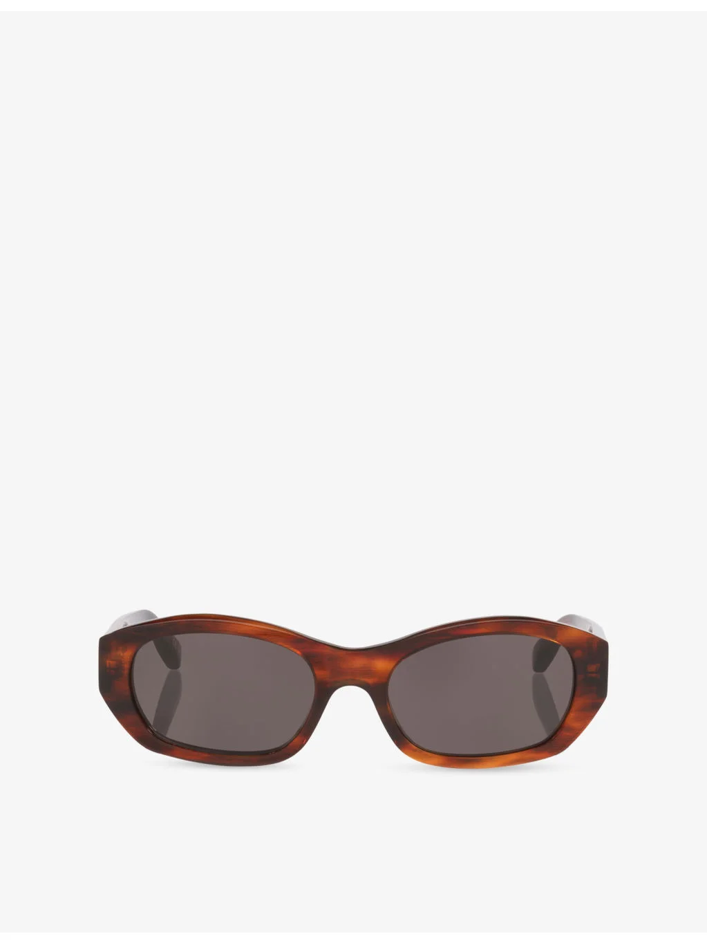 6E000496 Oval-Frame Acetate Sunglasses - 1
