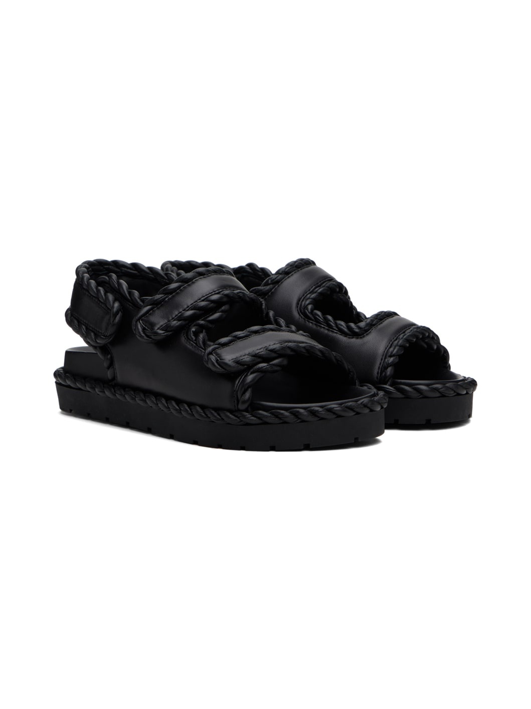 Black Jack Flat Sandals - 4