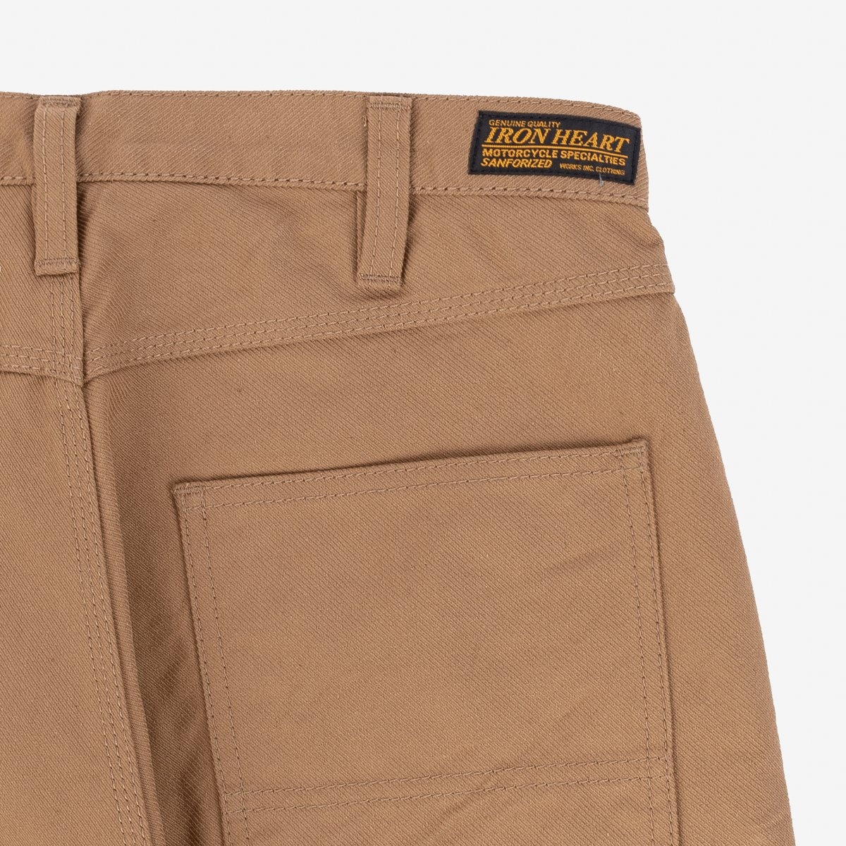 12oz Swedish Serge Double Fronted Work Pants - Mocha - 7