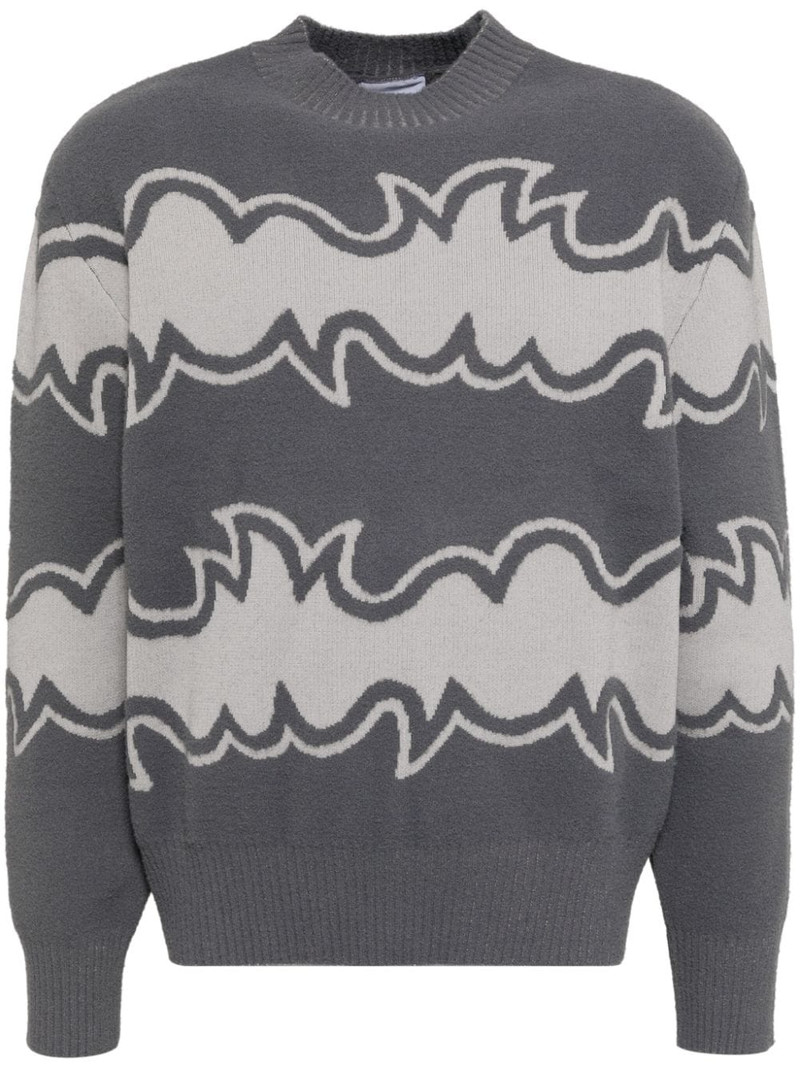 jacquard-knitted jumper 1