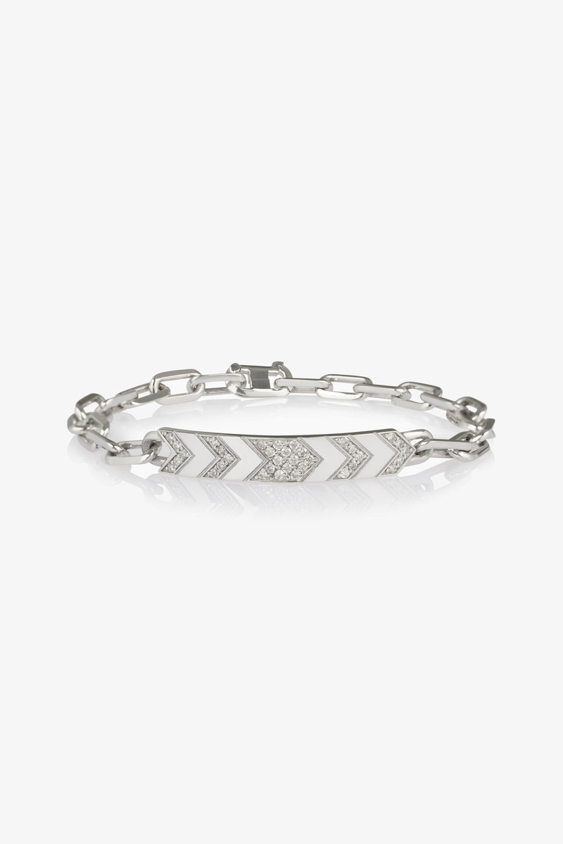 DIAMOND DOUBLE CHEVRON BRACELET 1