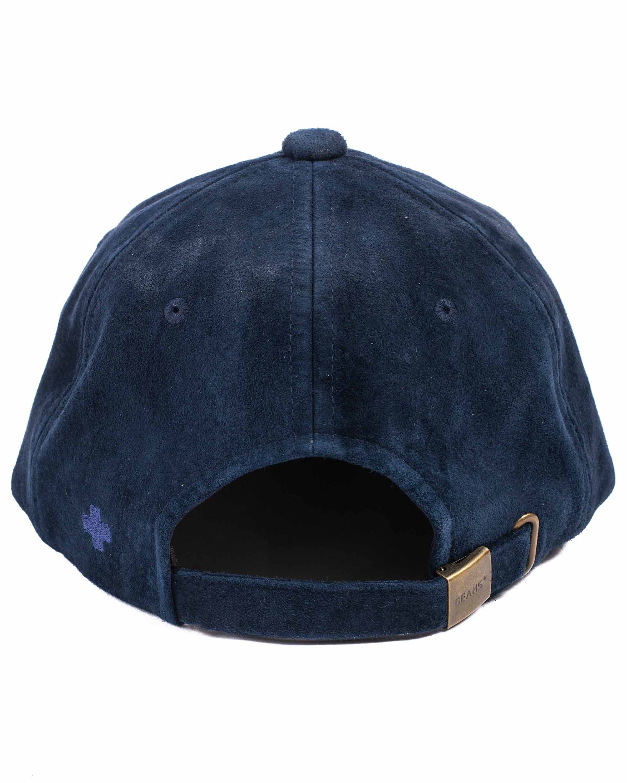 6Panel Suede Navy - 4