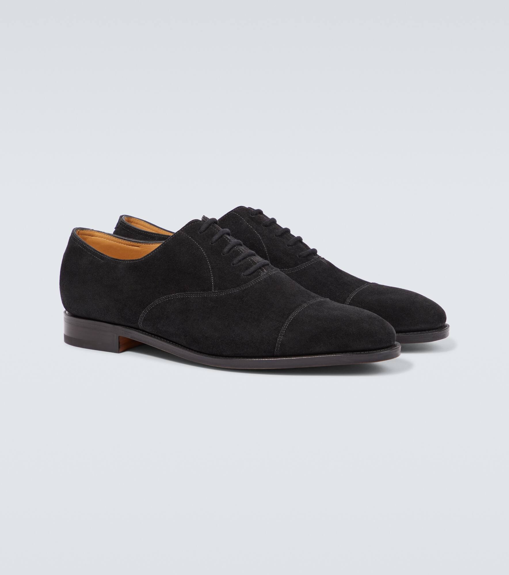 City II suede Derby shoes - 5