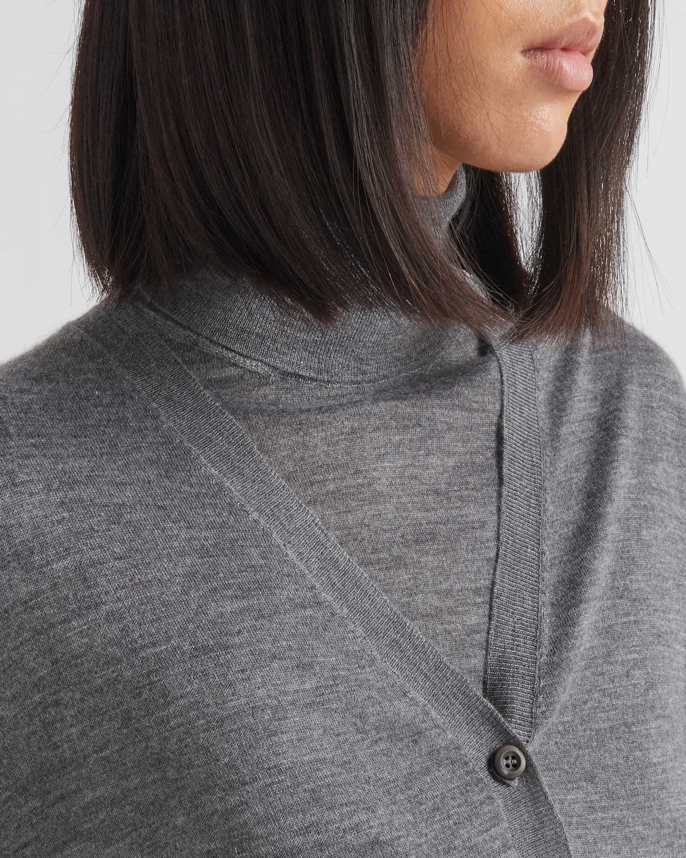 Wool and cashmere cardigan - 4