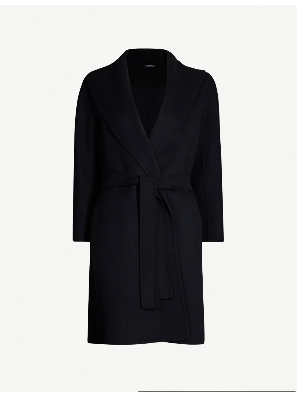 Messi wool wrap coat - 1