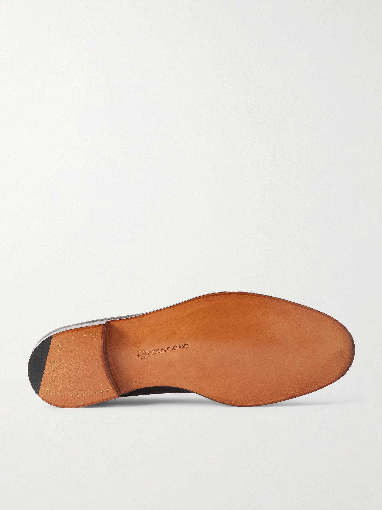 Pimlico Full-Grain Leather Penny Loafers Dark brown - 3