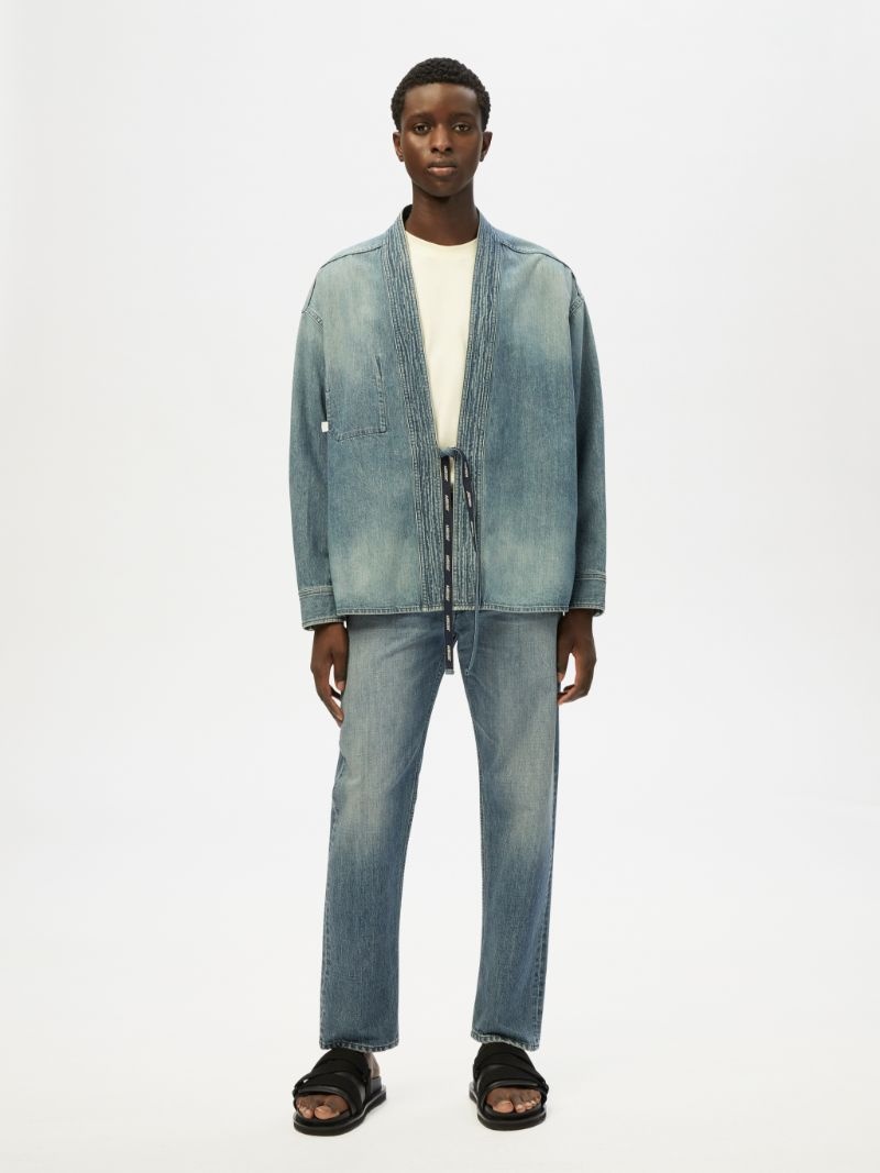 KIMONO DENIM SHIRT - 2
