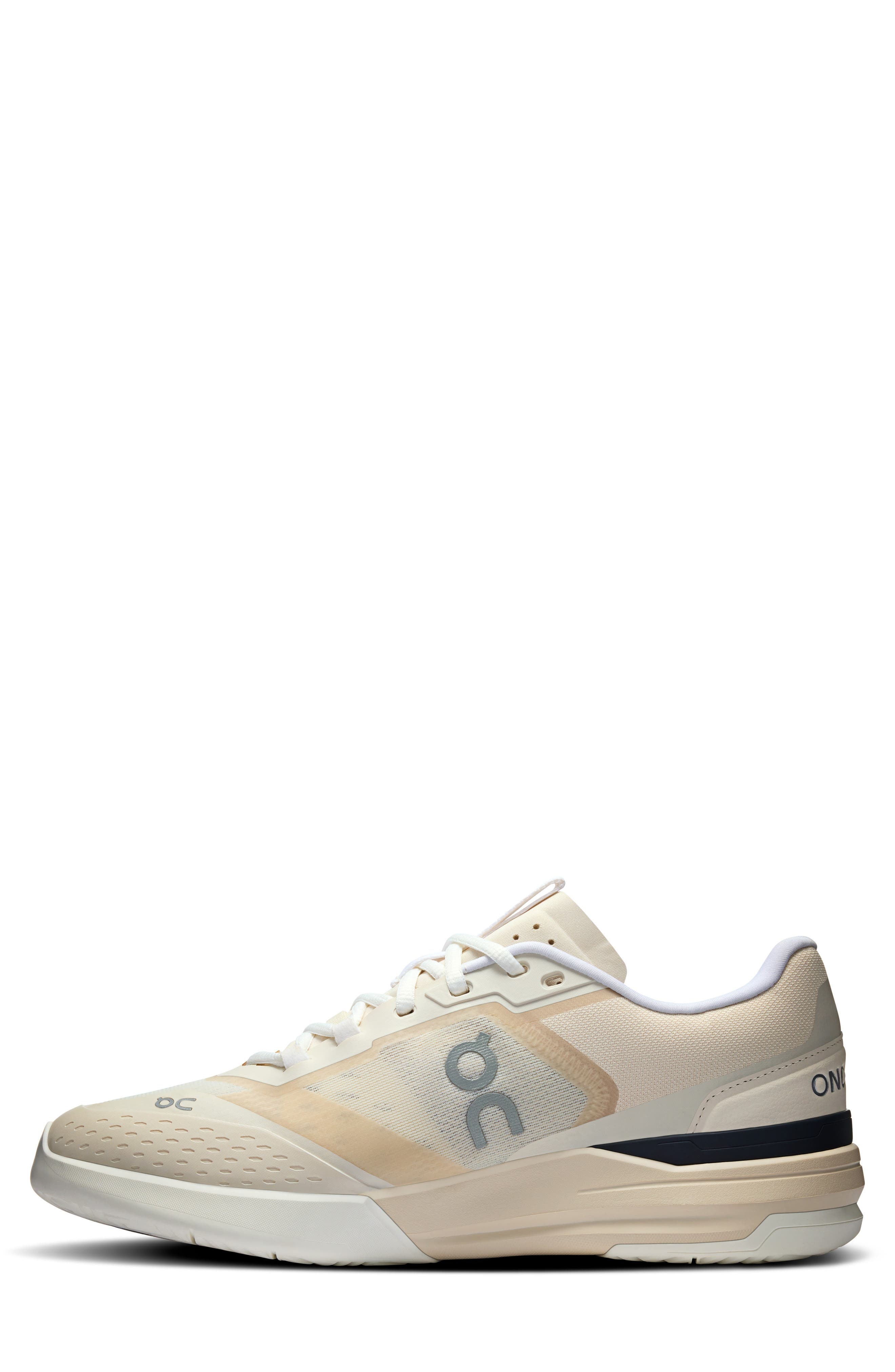 On THE ROGER Adv Pro Tennis Shoe in Cream/Black at Nordstrom - 6