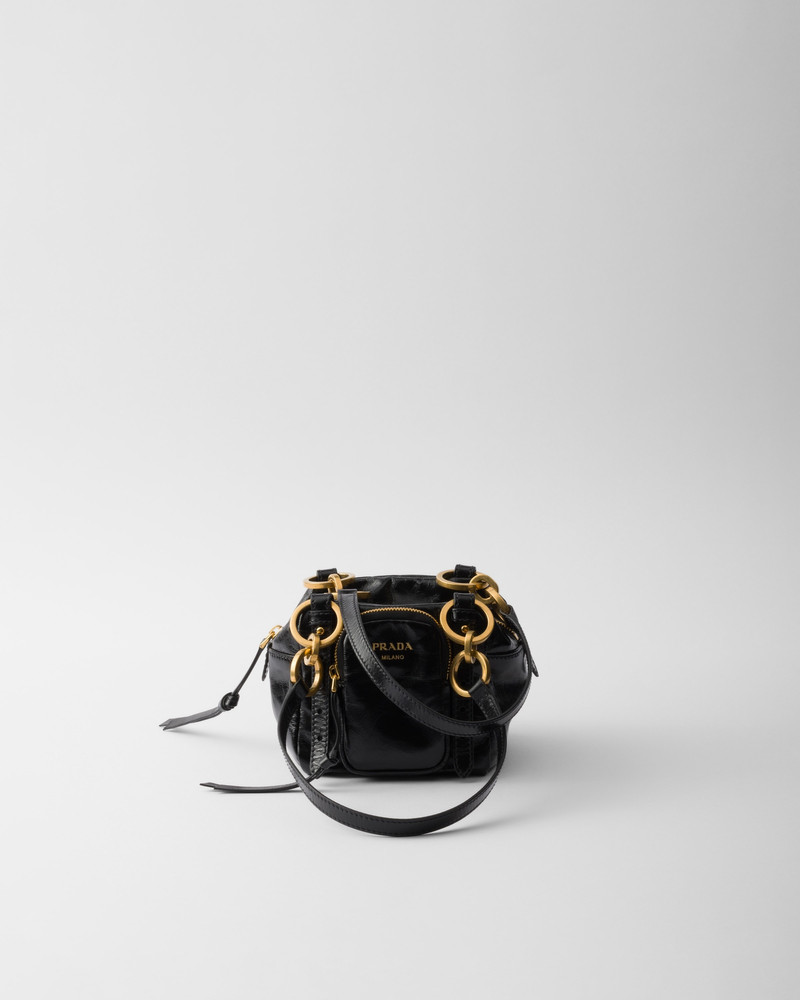 Prada Dangle leather top-handle mini-bag - 1