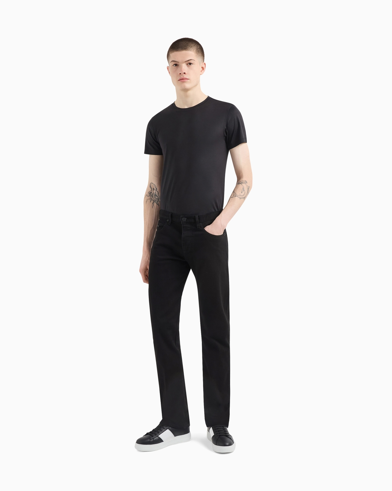 J21 Regular-fit, washed twill 10.5 oz comfort-denim jeans - 2