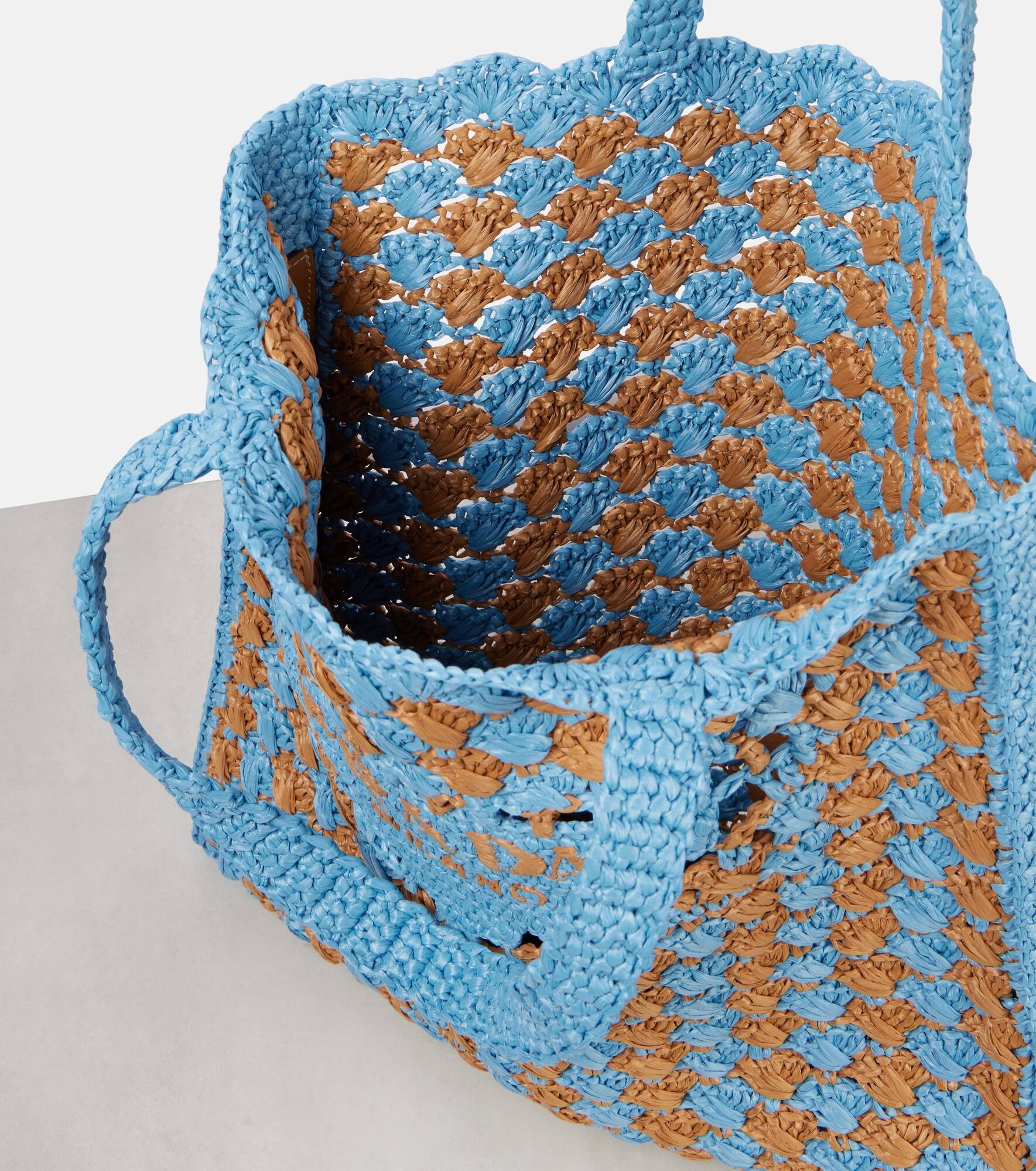 Logo crochet shopper - 3