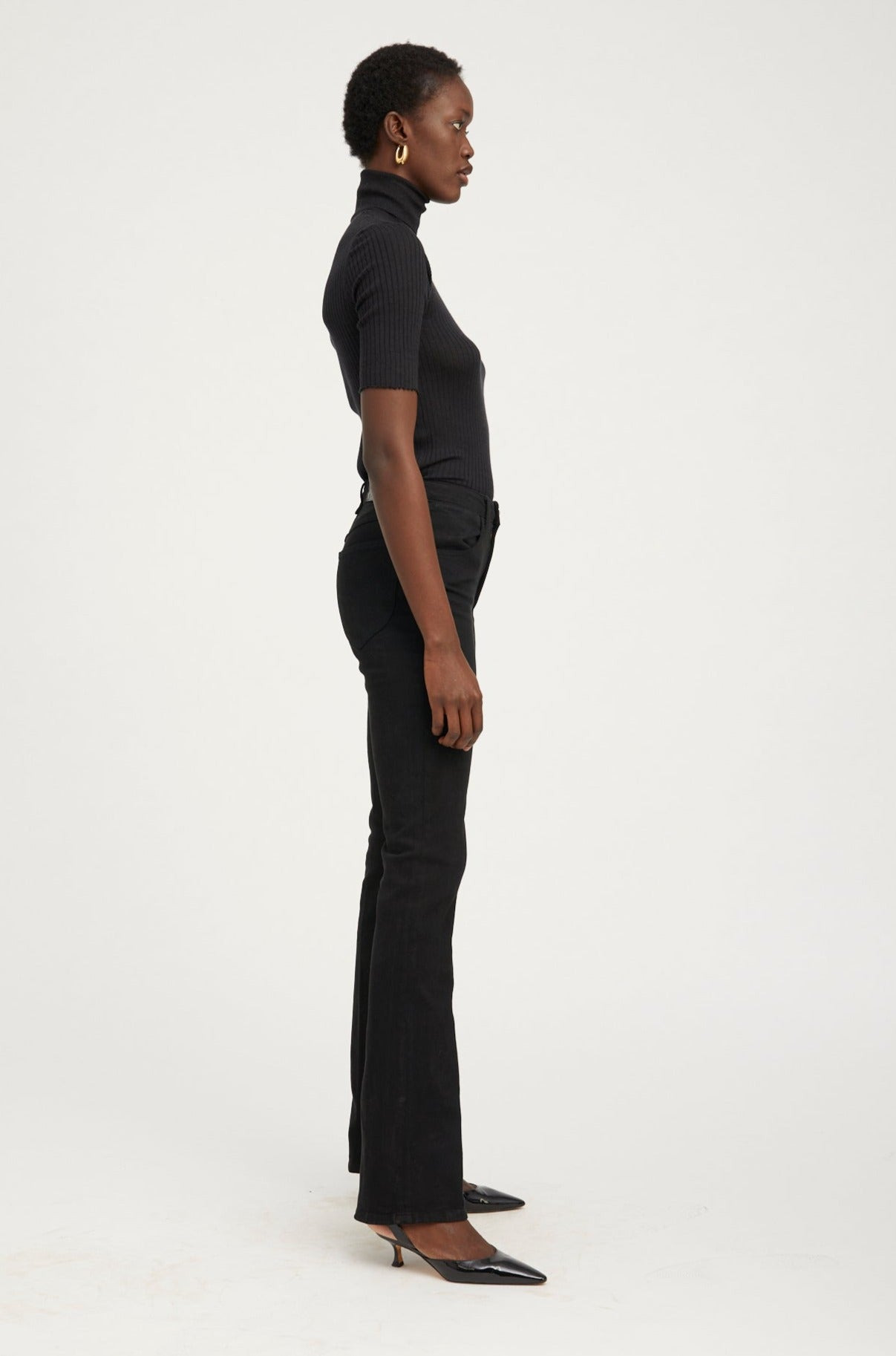 ELLA MICRO FLARE DENIM - 4