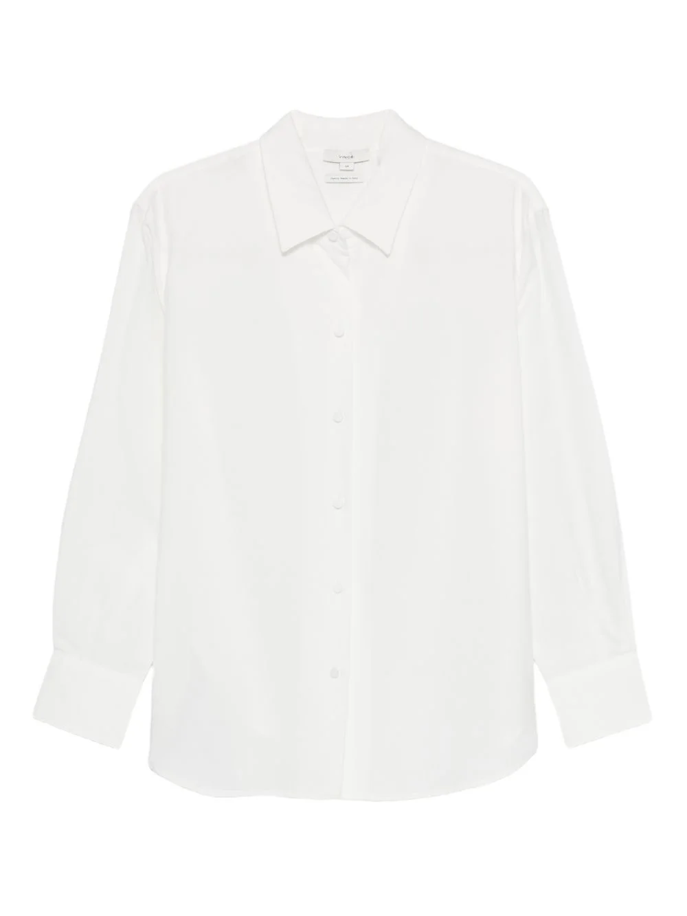 collared button-fastening shirt - 1