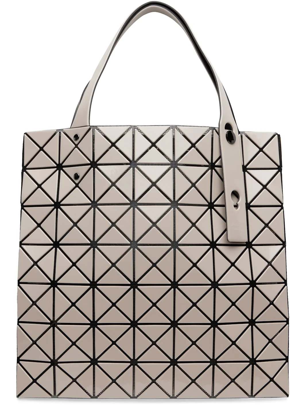 Beige Prism Tote - 1