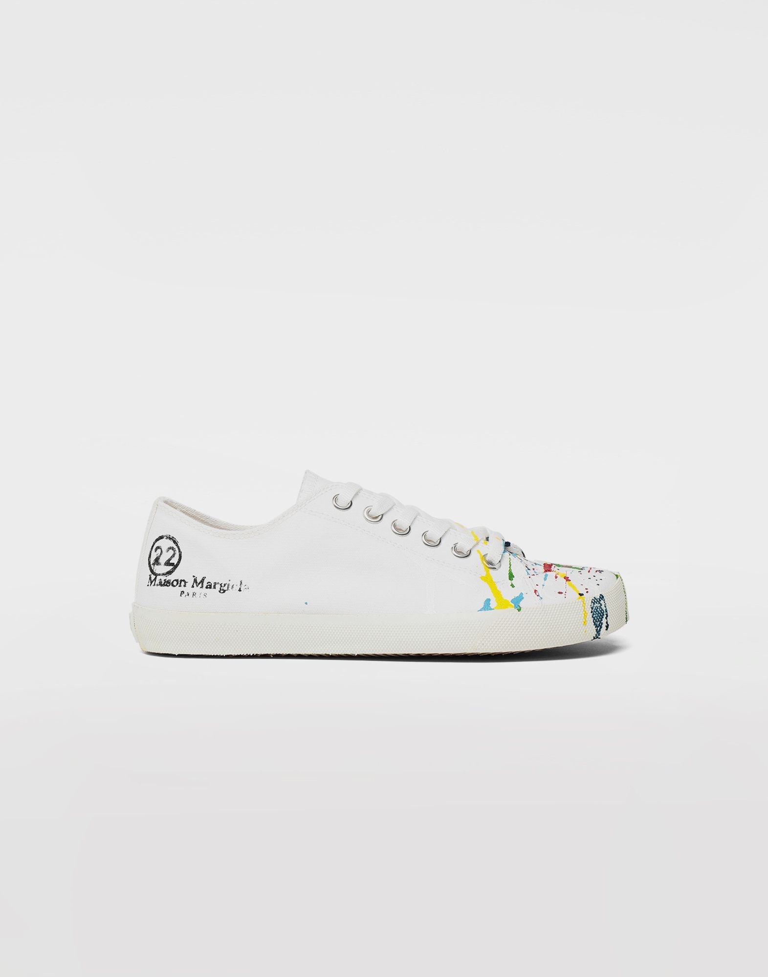 Tabi Paintdrop canvas sneakers - 1