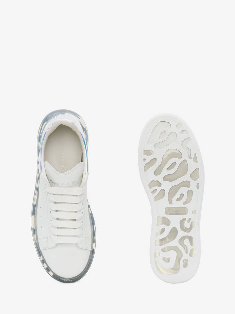 Oversized Sneaker in White/multicolor - 4