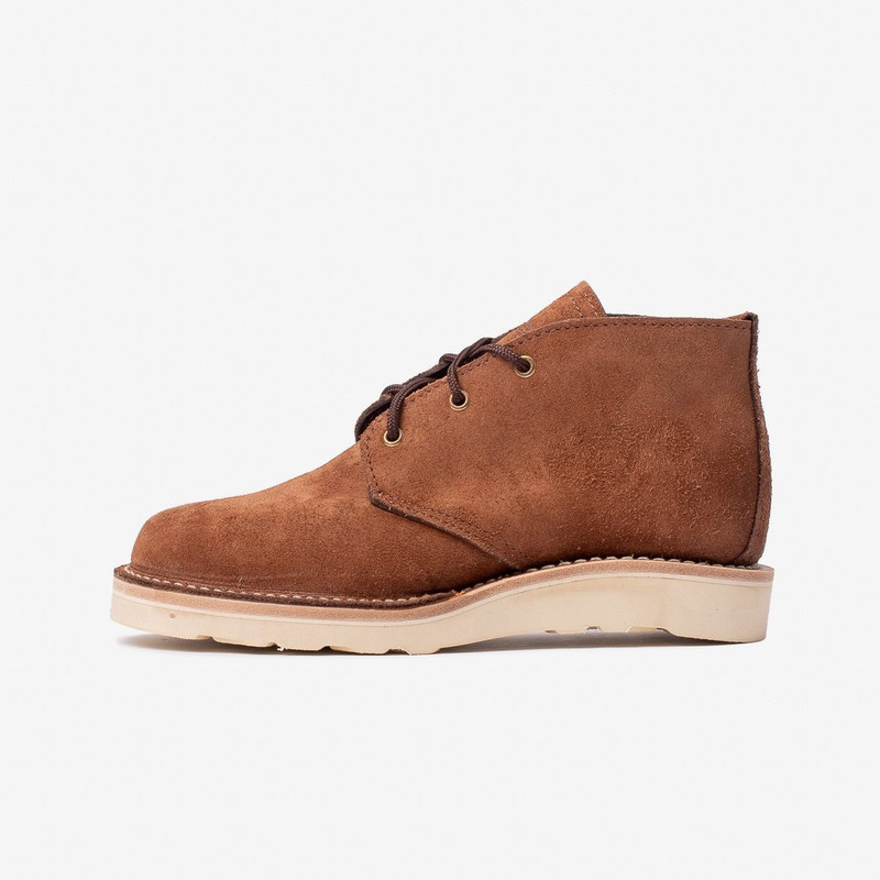Iron Heart IHWE-CHUK-BRN Iron Heart Int'l x Wesco® - Chukka Boot - Brown Roughout outlook