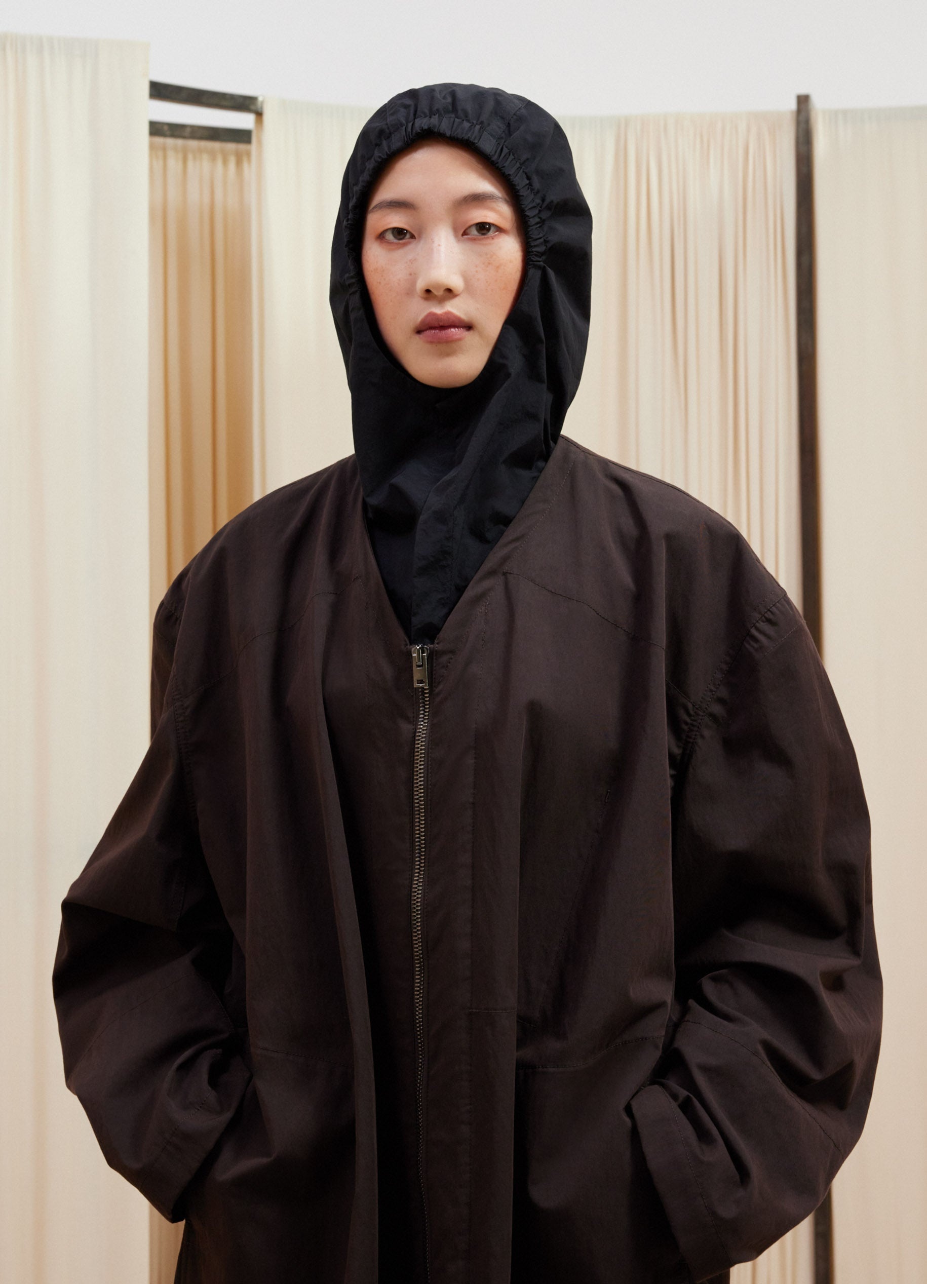 ZIPPED WATER REPELLENT PARKA - 3