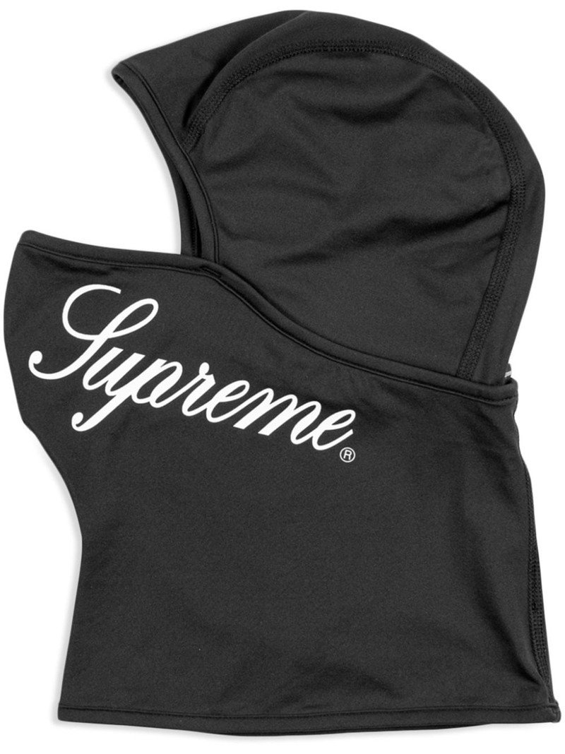 Script Logo-print balaclava 1