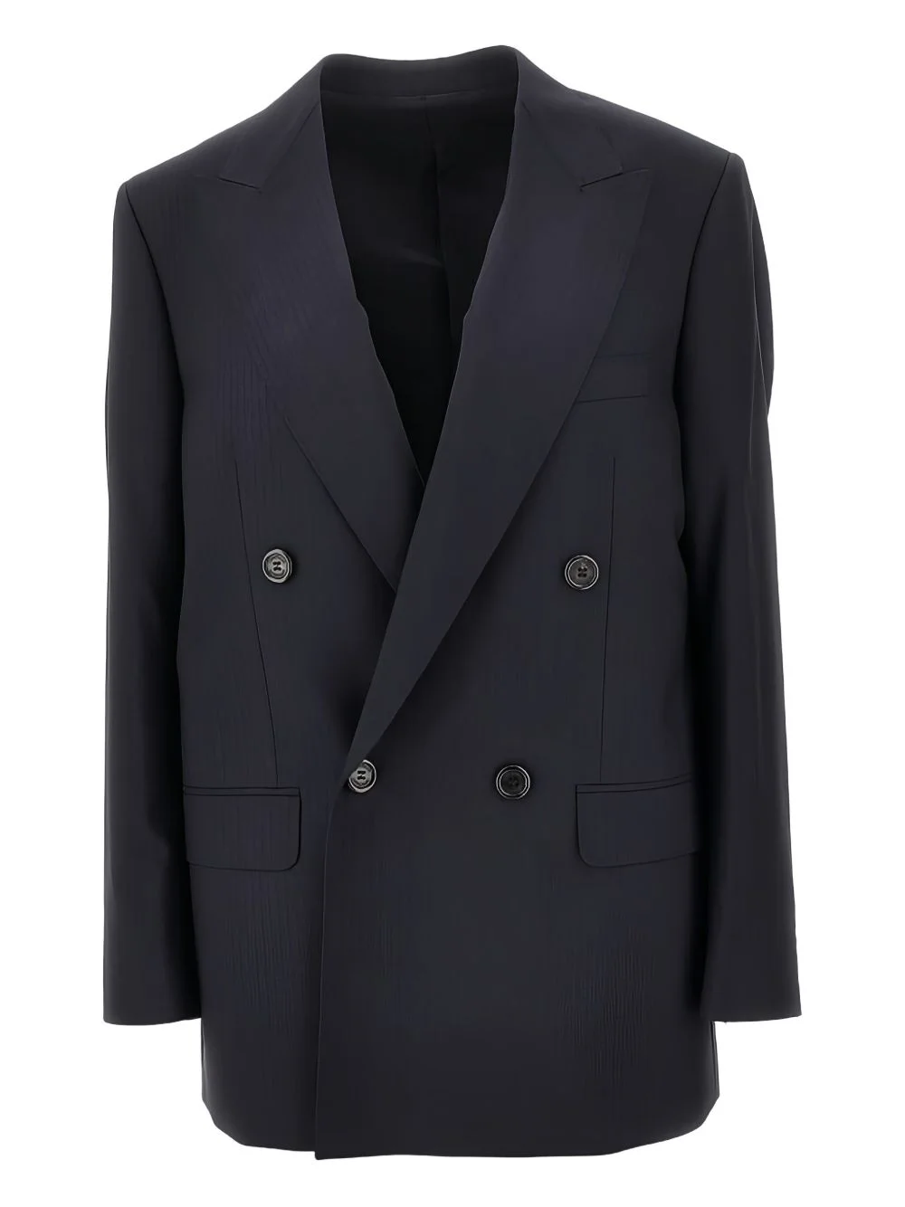 Amadeo pinstripe double-breasted blazer - 1