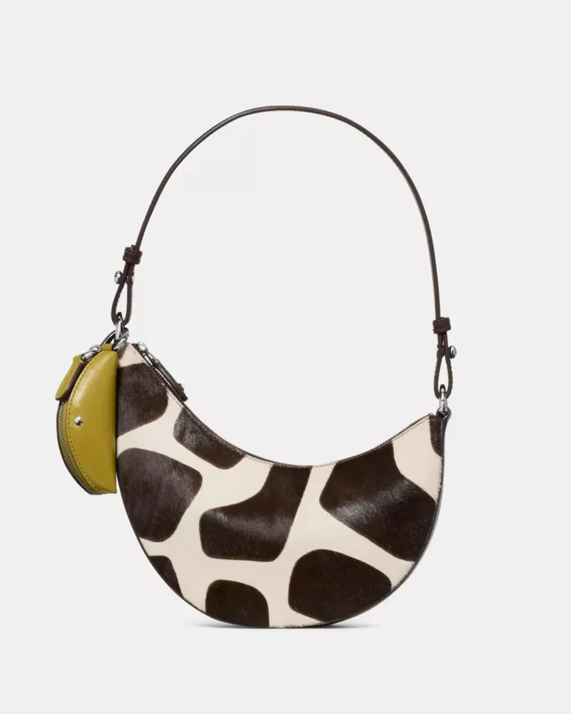 Duo Giraffe Haircalf Mini Shoulder Bag - 1