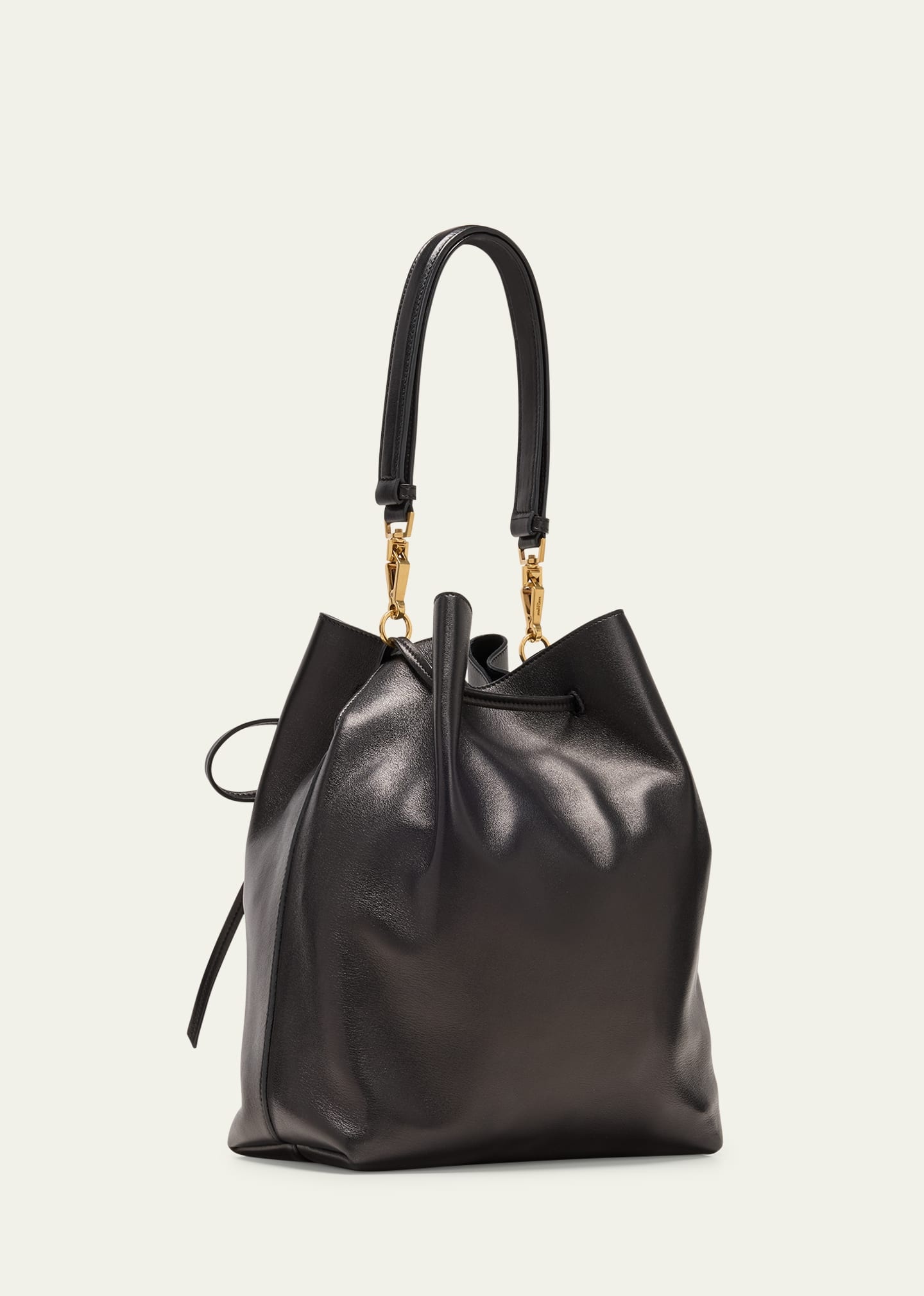 SAINT LAURENT Paris VII YSL Pochon Shoulder Bag in Lambskin