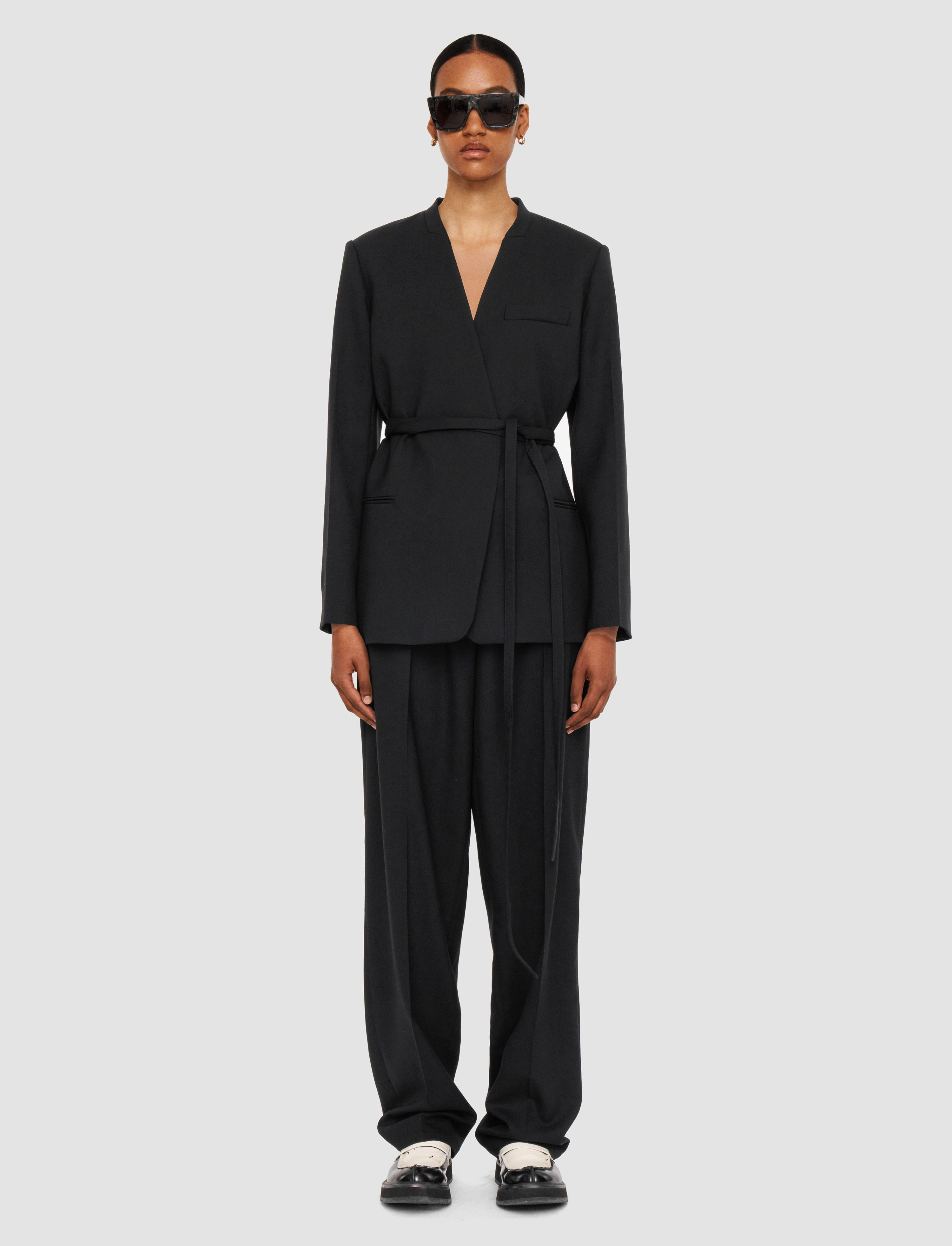 Victor Tailoring Crepe Jacket - 2