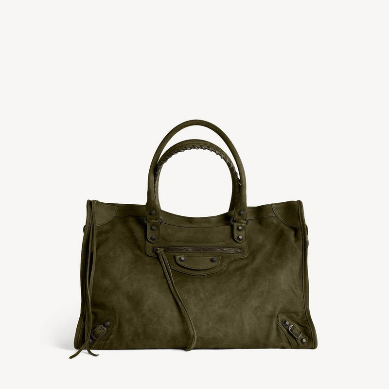 Men's Le City Bag Large in Khaki 1