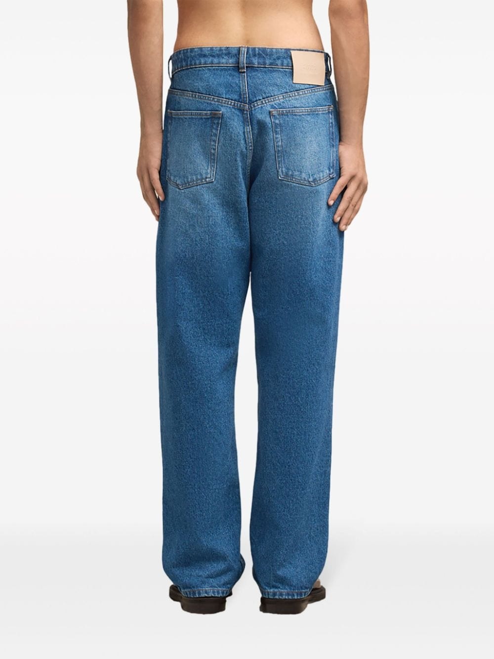 loose-fit straight-leg jeans - 4