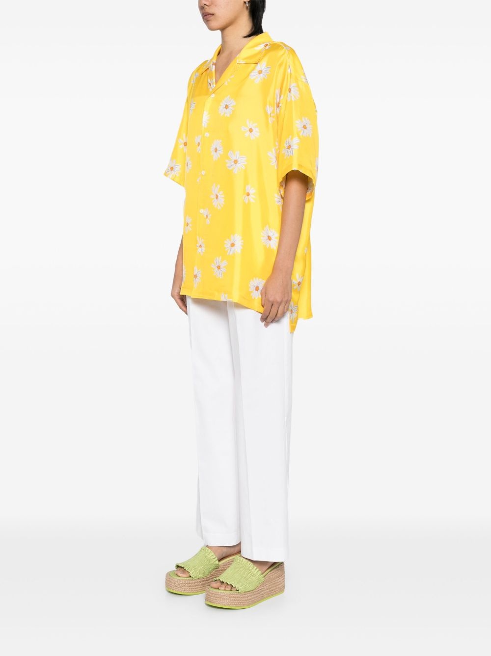 floral-print shirt - 3