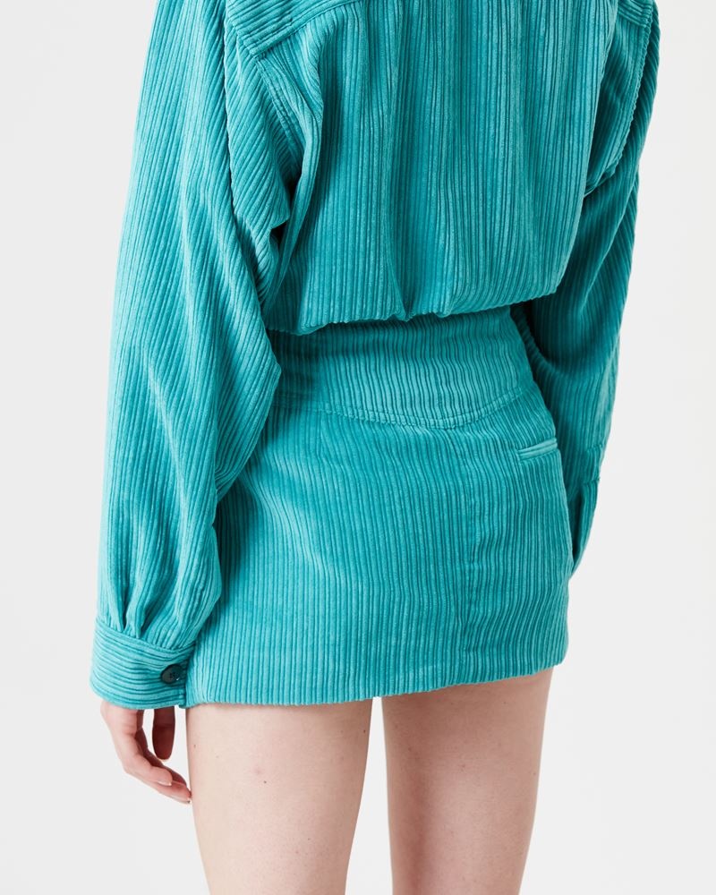 MELVA CORDUROY MINI SKIRT - 5