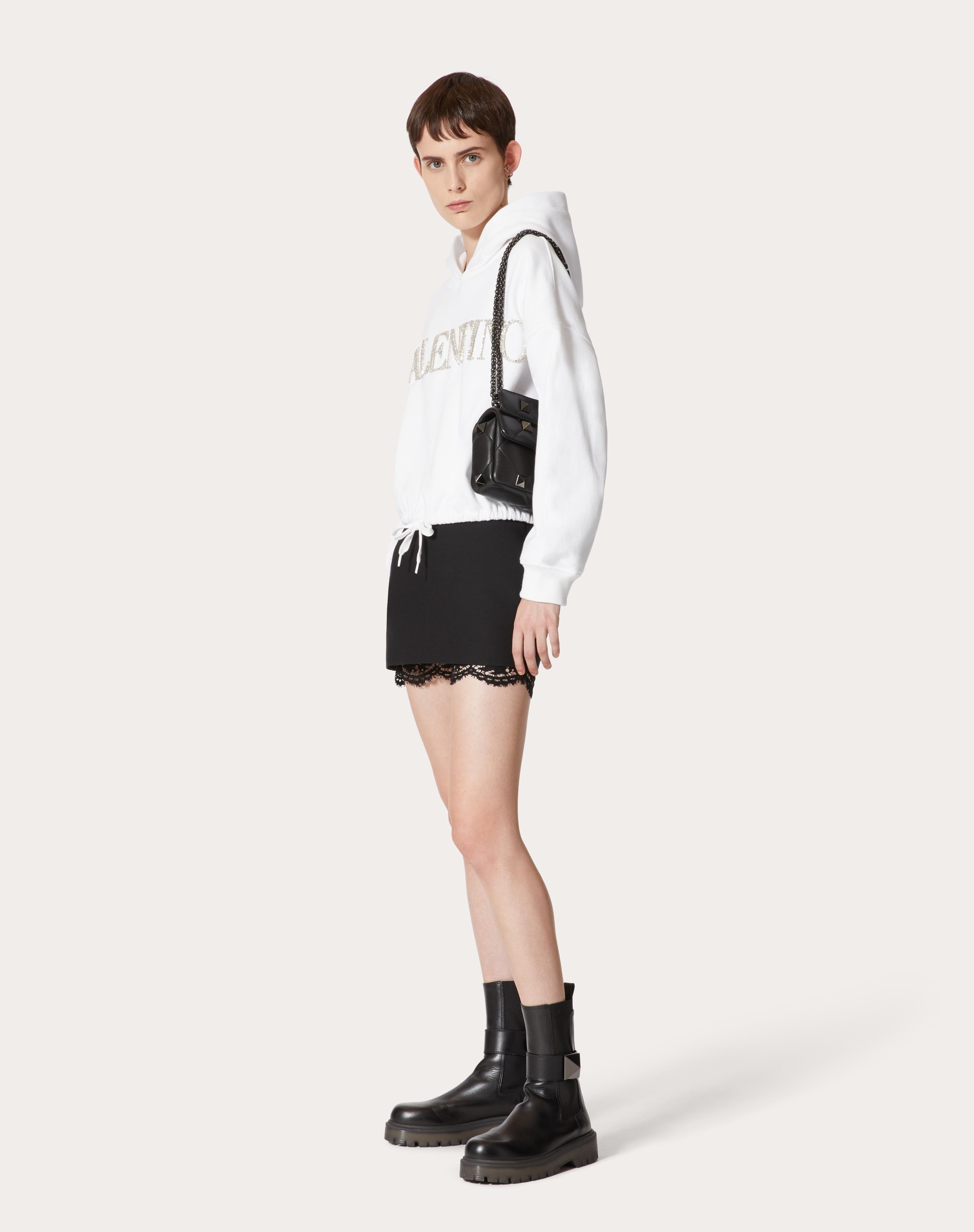 EMBROIDERED JERSEY SWEATSHIRT - 2