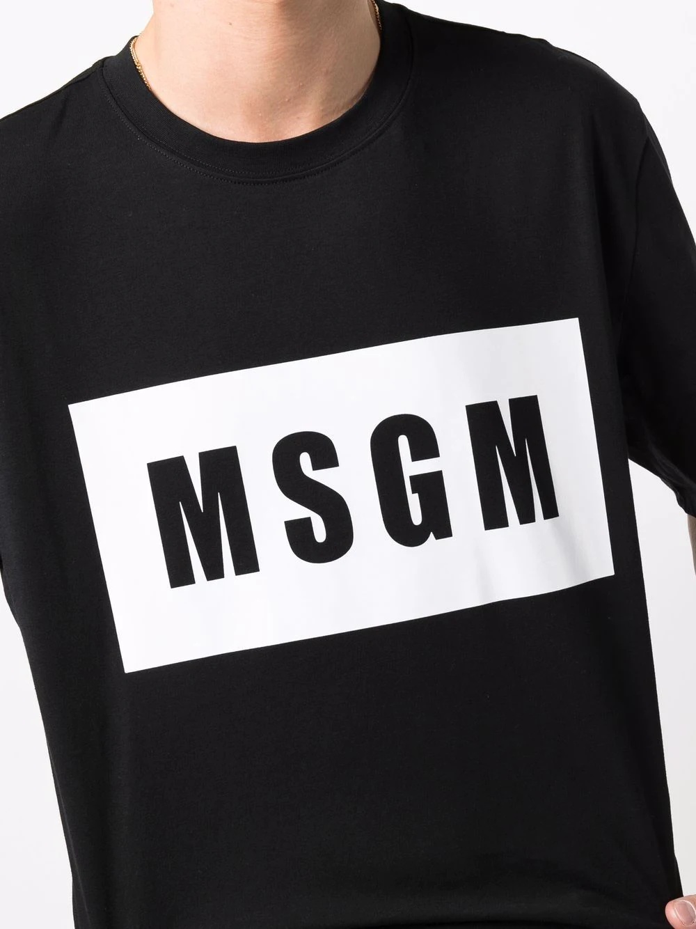 logo-print cotton T-shirt - 5