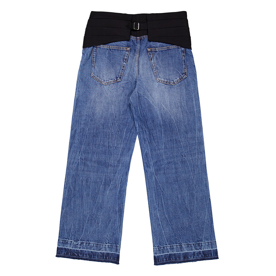 Stella McCartney Tuxedo-Inspired Denim Jeans - 6