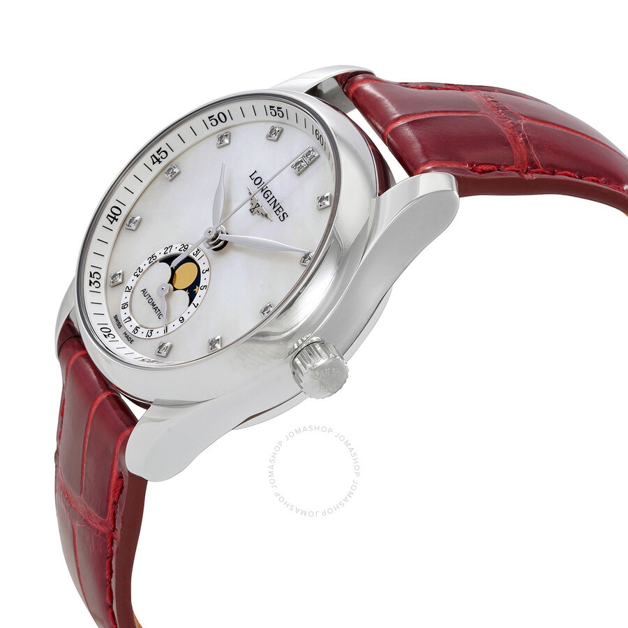 Longines Master Automatic Diamond Ladies Watch L2.409.4.87.2 - 2