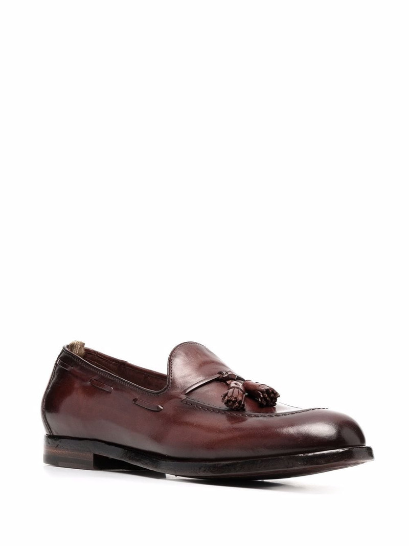 OFFICINE CREATIVE tassel-detail leather loafers outlook
