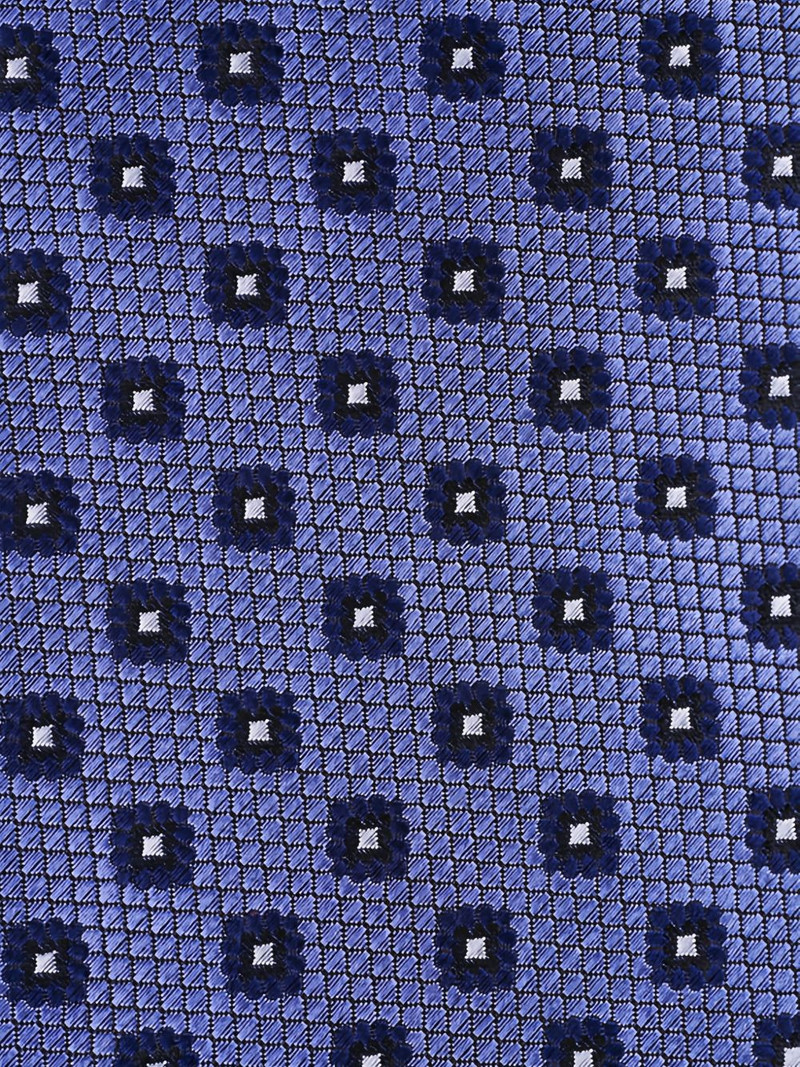 ZEGNA geometric-pattern tie outlook