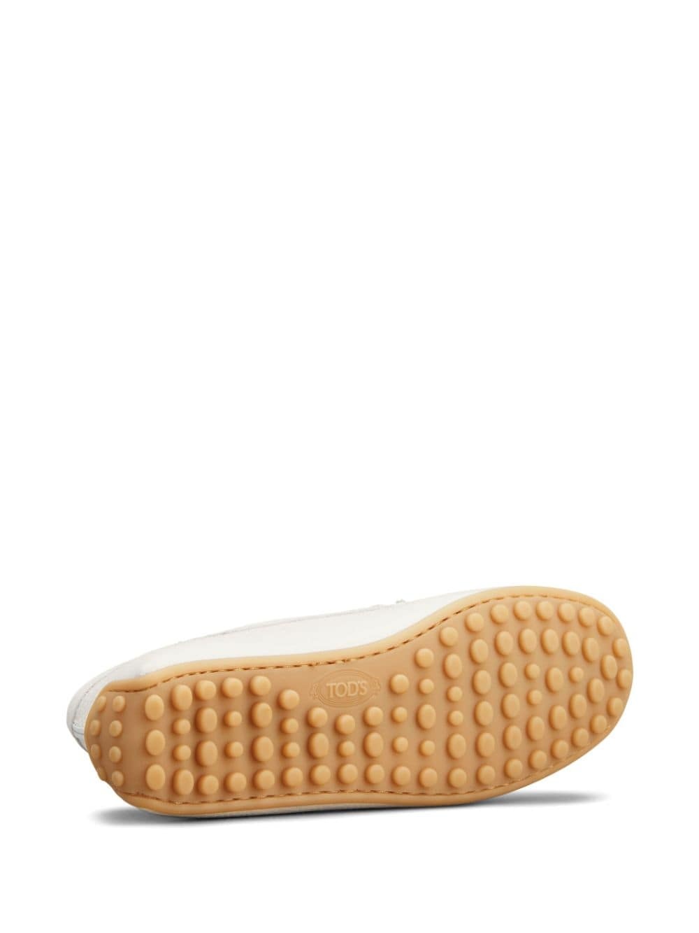 penny-slot leather loafers - 4