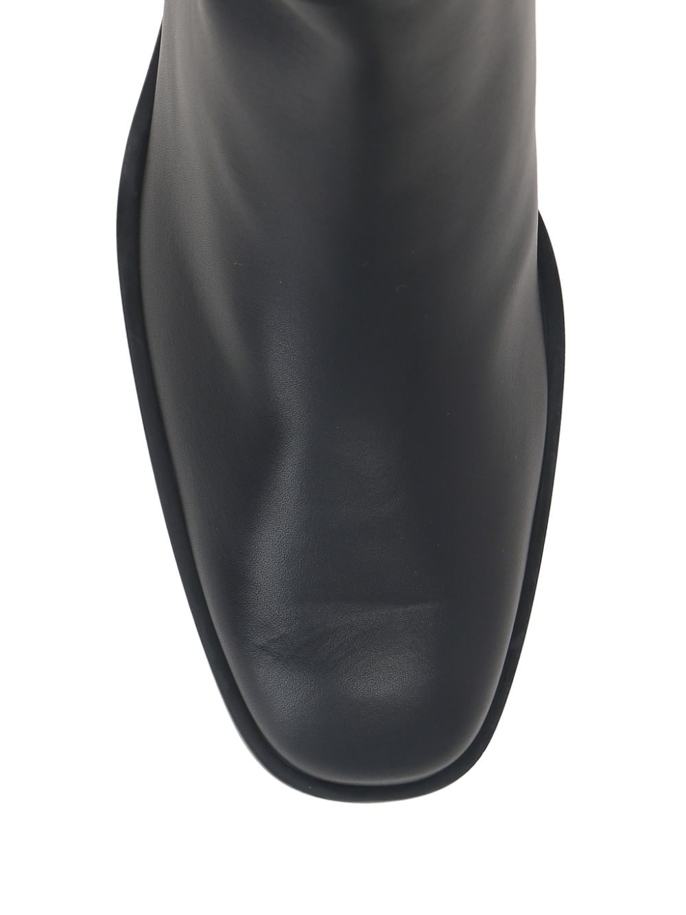 65mm leather ankle boots - 4