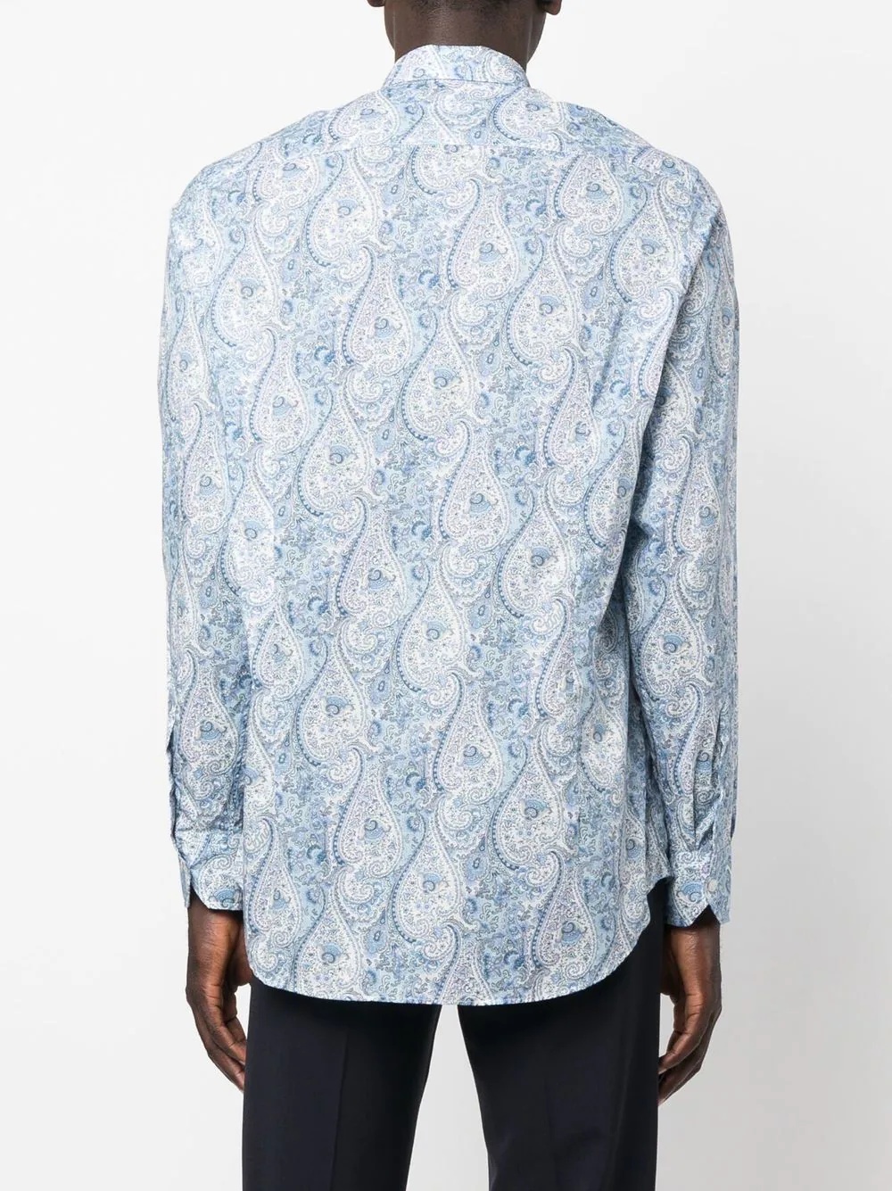 paisley-print long-sleeve shirt - 4