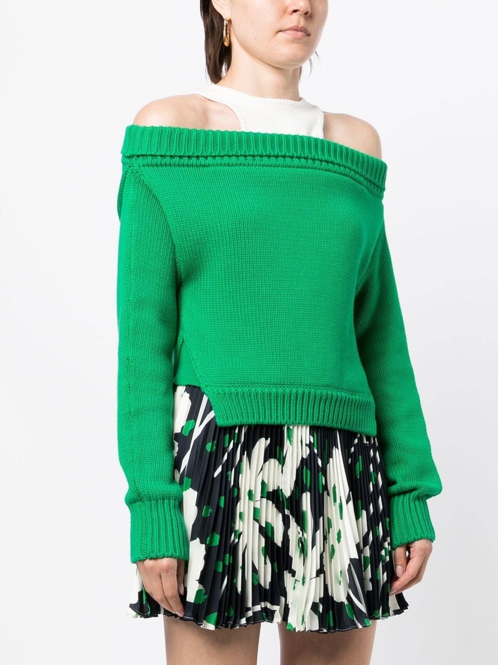 off-the-shoulder jumper - 3