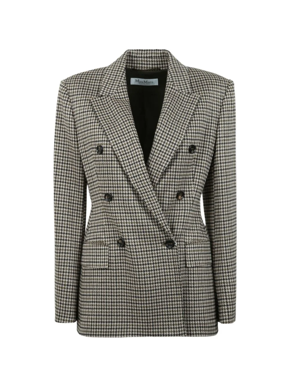 Eccelso houndstooth-pattern blazer - 1