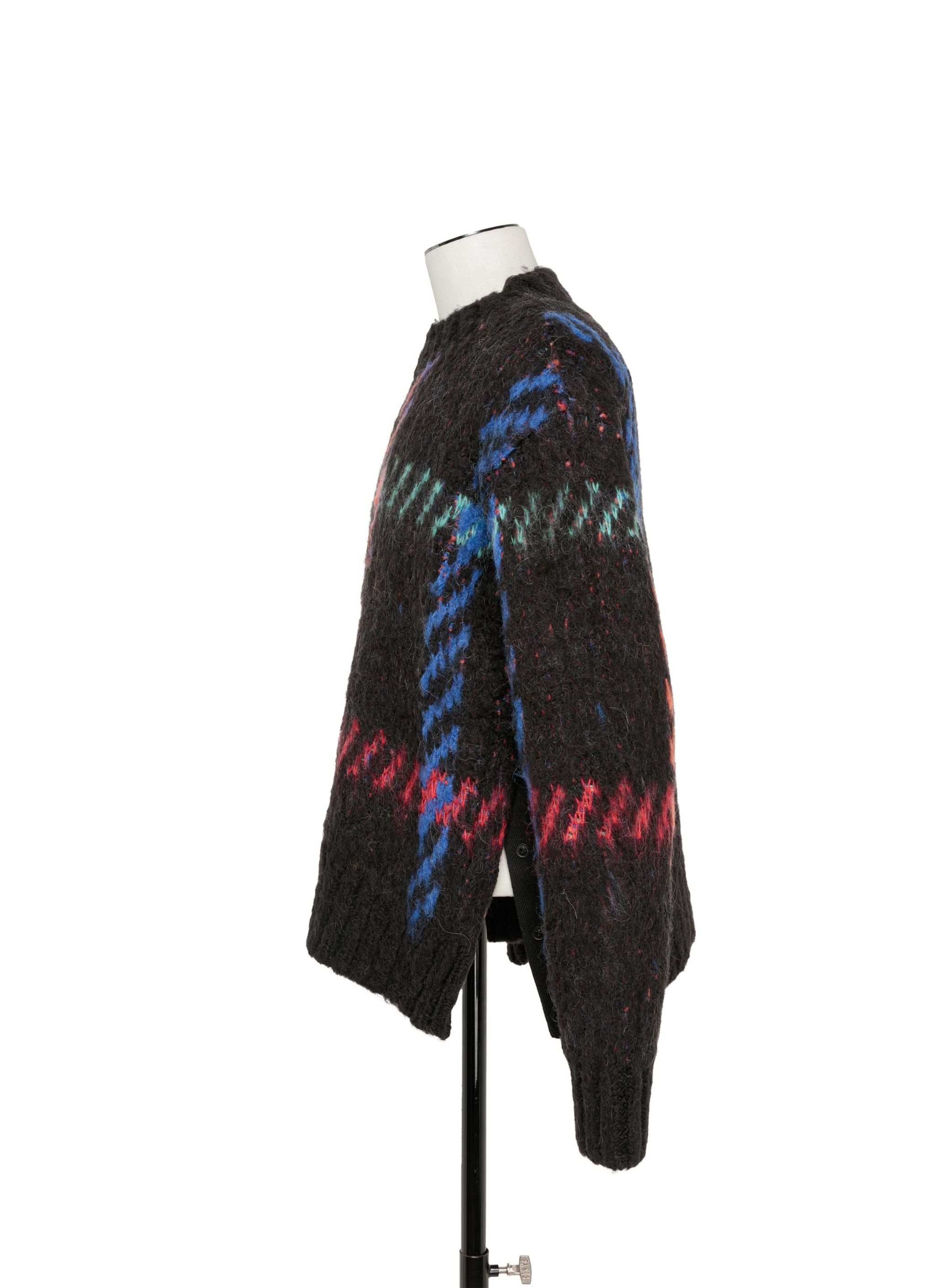 Jacquard Knit Pullover - 3
