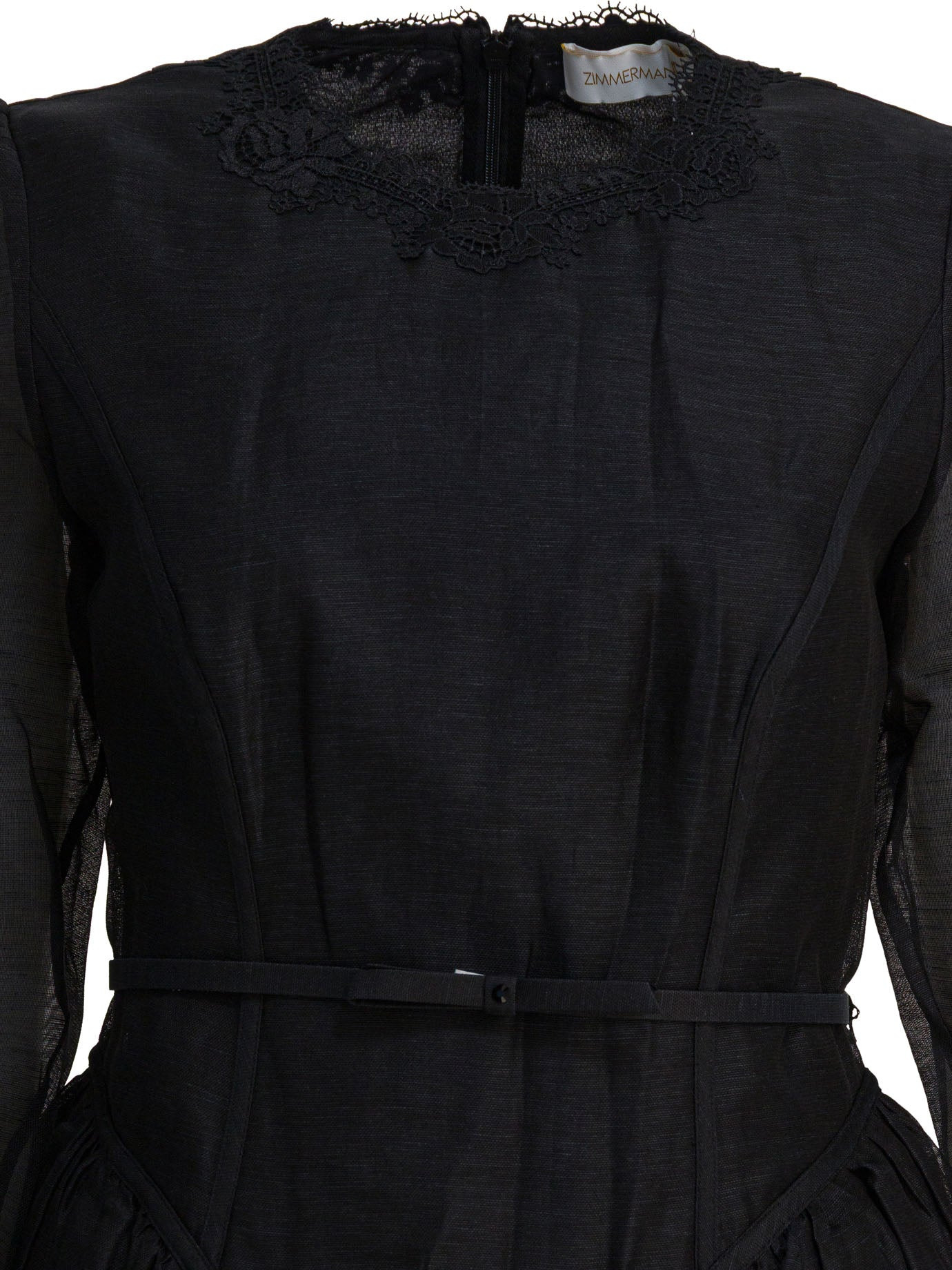 Zimmermann Hypnotic Lace Mini Dress - 3
